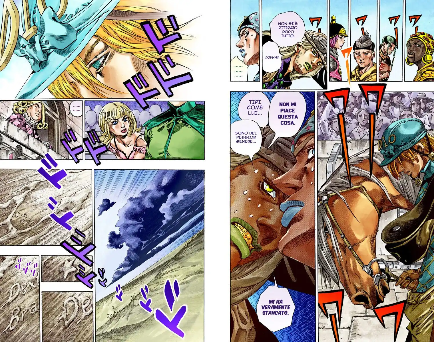 JoJo's Bizarre Adventure Part 7 - Steel Ball Run (Official Colored) Capitolo 40 page 11