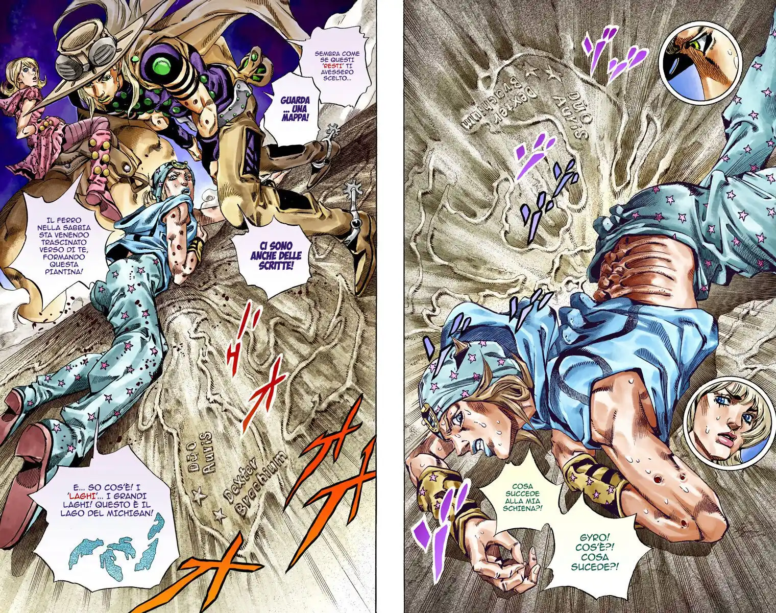 JoJo's Bizarre Adventure Part 7 - Steel Ball Run (Official Colored) Capitolo 40 page 12