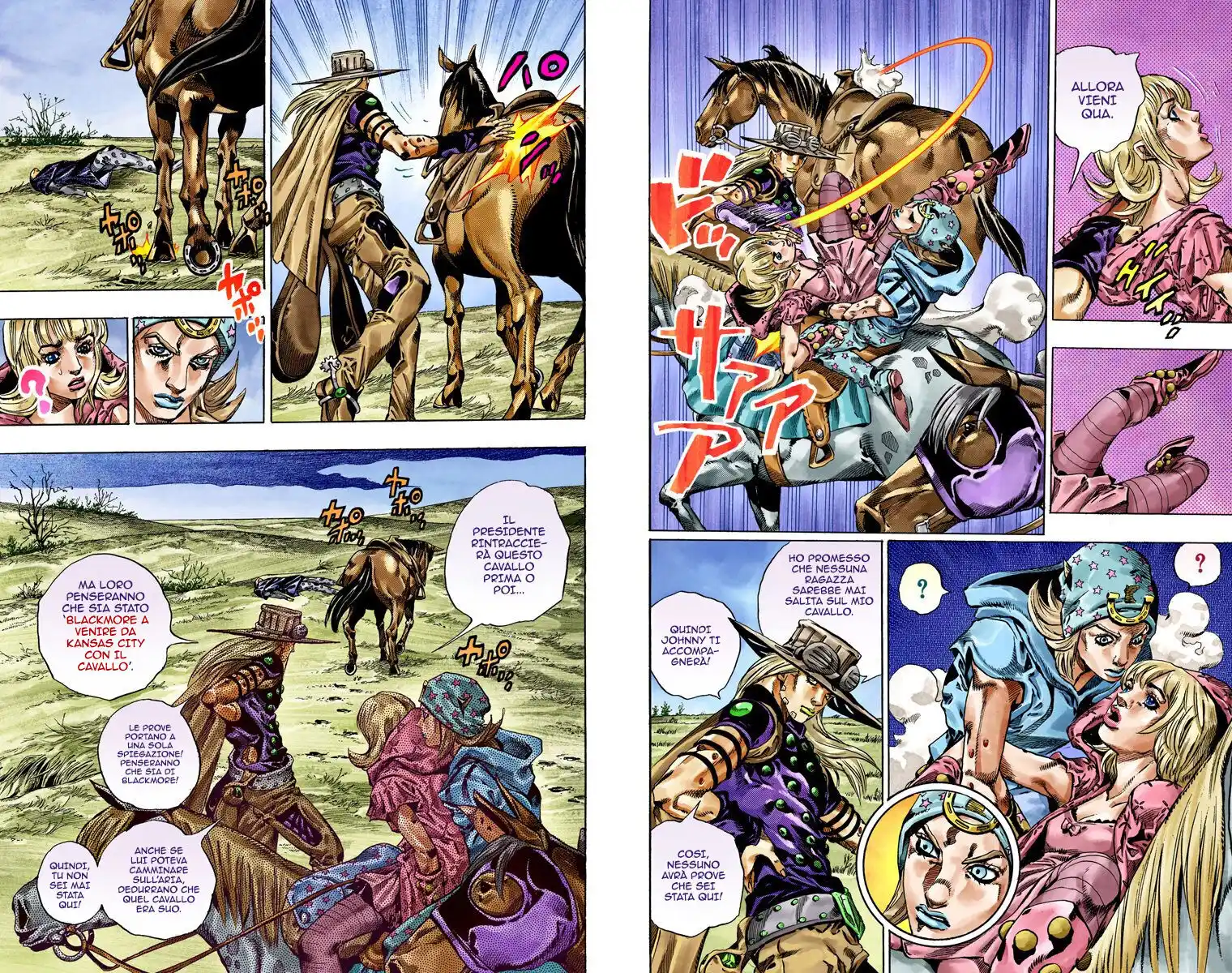 JoJo's Bizarre Adventure Part 7 - Steel Ball Run (Official Colored) Capitolo 40 page 16