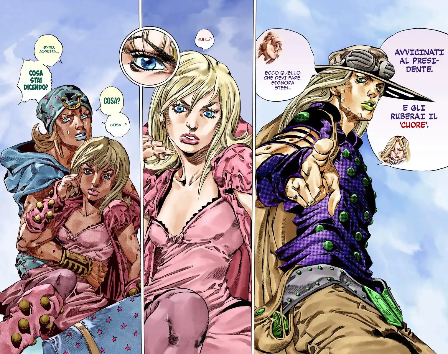 JoJo's Bizarre Adventure Part 7 - Steel Ball Run (Official Colored) Capitolo 40 page 18