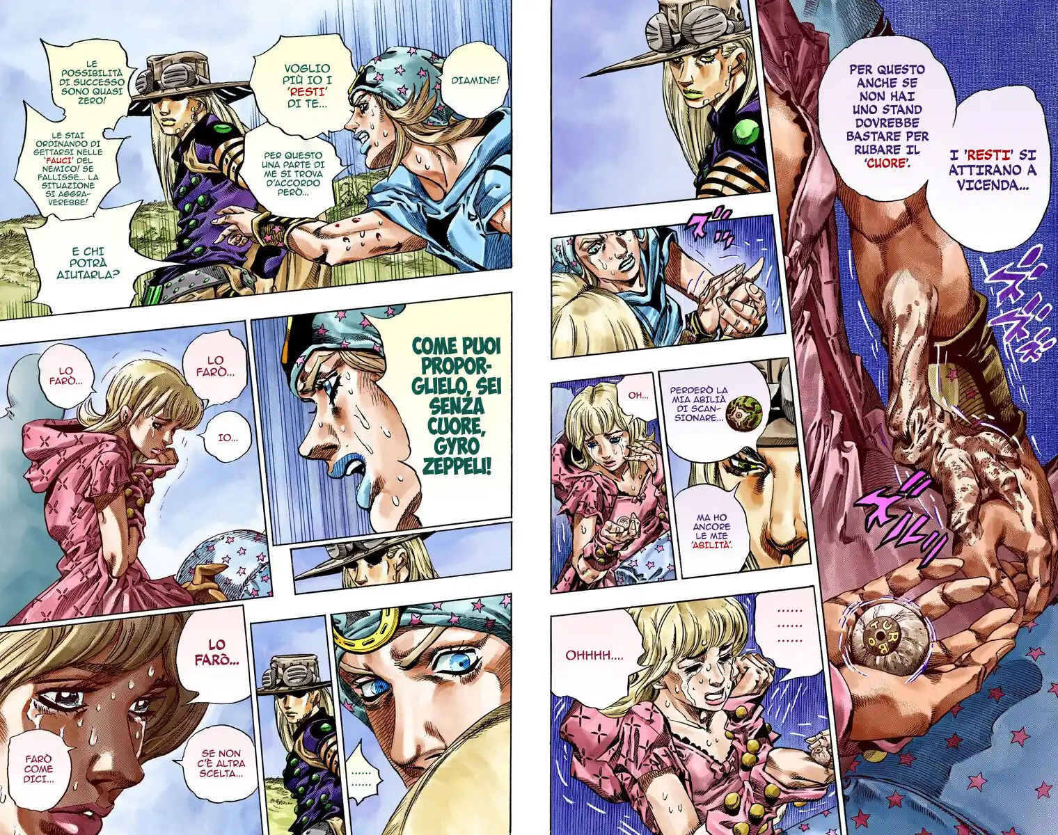 JoJo's Bizarre Adventure Part 7 - Steel Ball Run (Official Colored) Capitolo 40 page 20