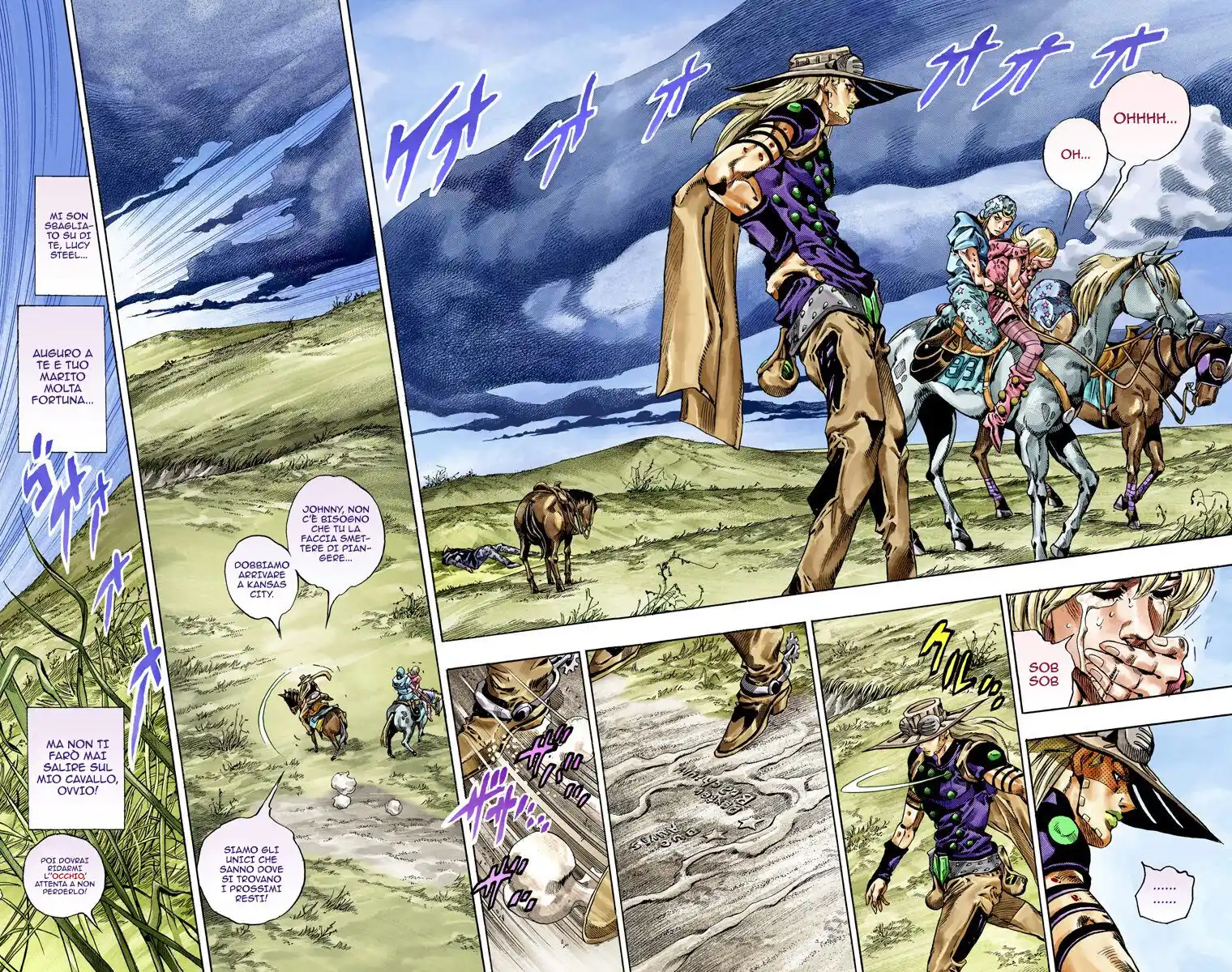 JoJo's Bizarre Adventure Part 7 - Steel Ball Run (Official Colored) Capitolo 40 page 21