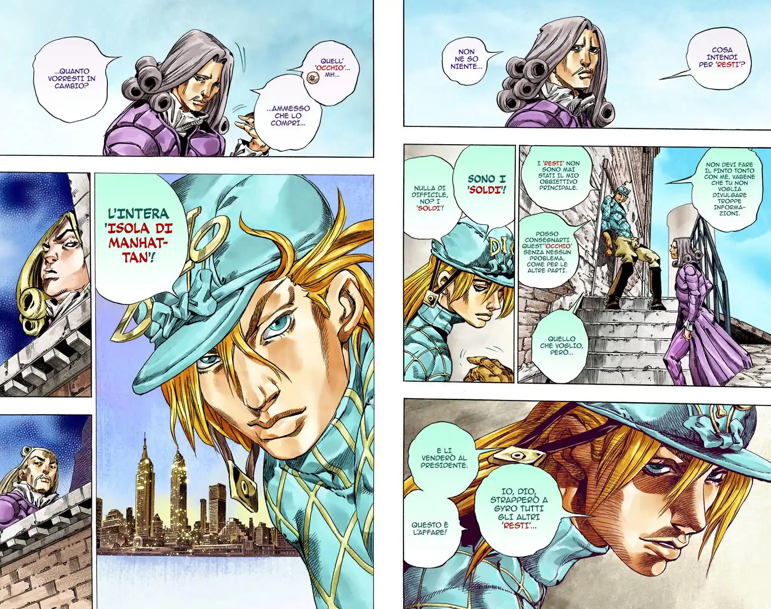 JoJo's Bizarre Adventure Part 7 - Steel Ball Run (Official Colored) Capitolo 40 page 24