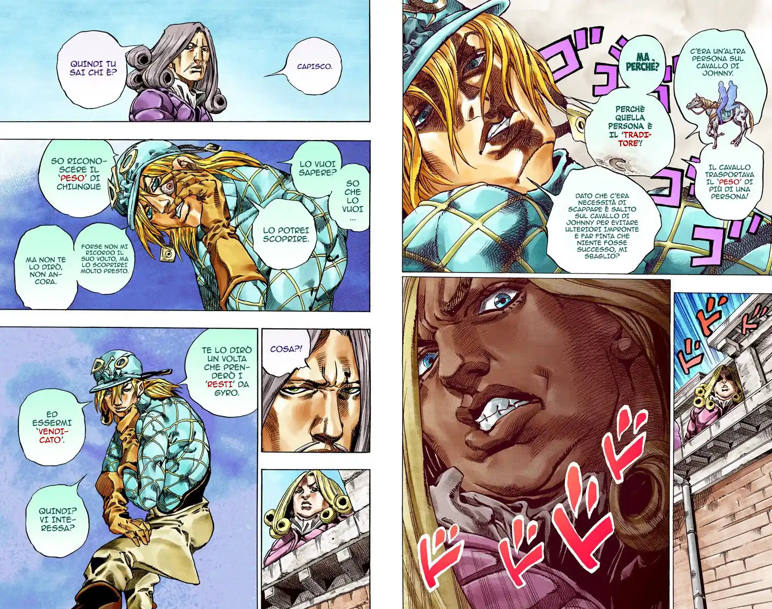 JoJo's Bizarre Adventure Part 7 - Steel Ball Run (Official Colored) Capitolo 40 page 26