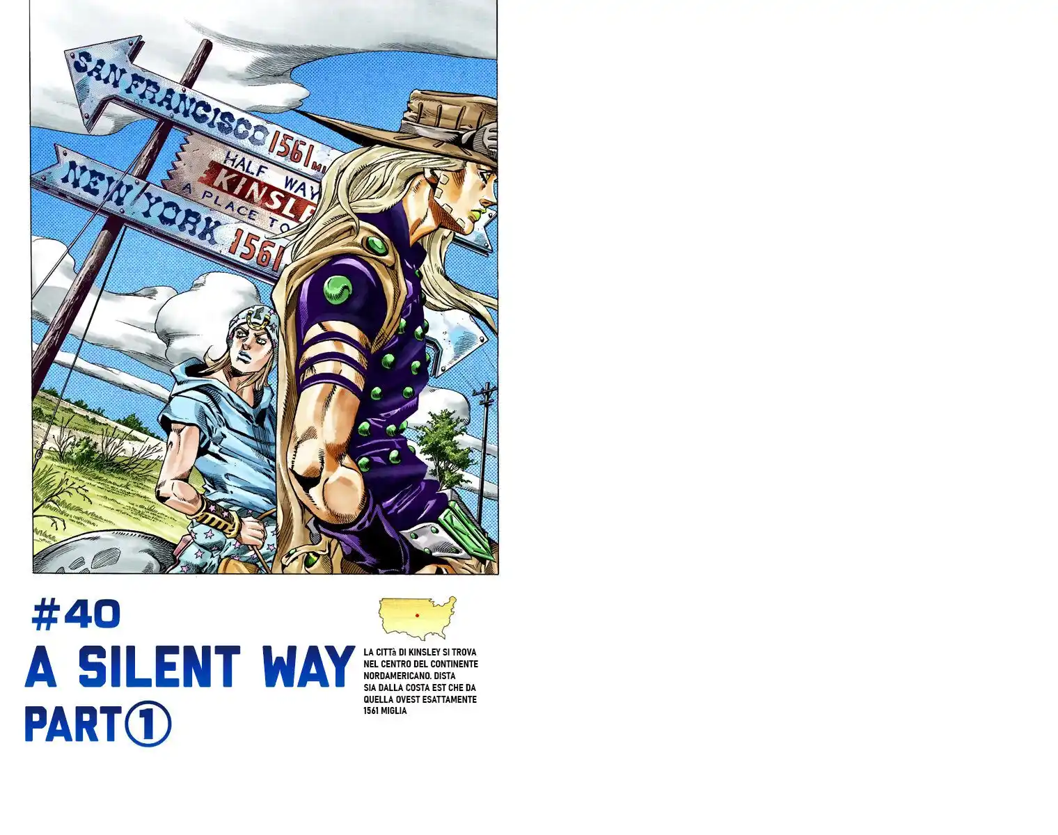 JoJo's Bizarre Adventure Part 7 - Steel Ball Run (Official Colored) Capitolo 40 page 3