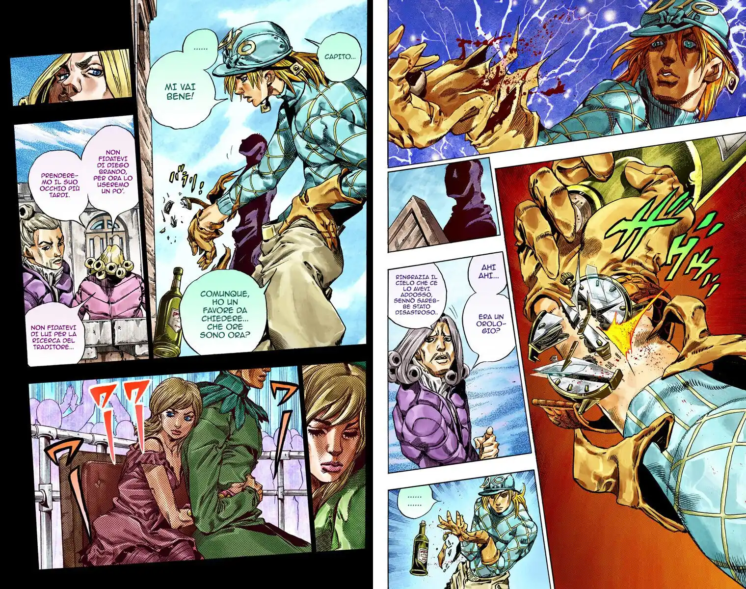 JoJo's Bizarre Adventure Part 7 - Steel Ball Run (Official Colored) Capitolo 40 page 33