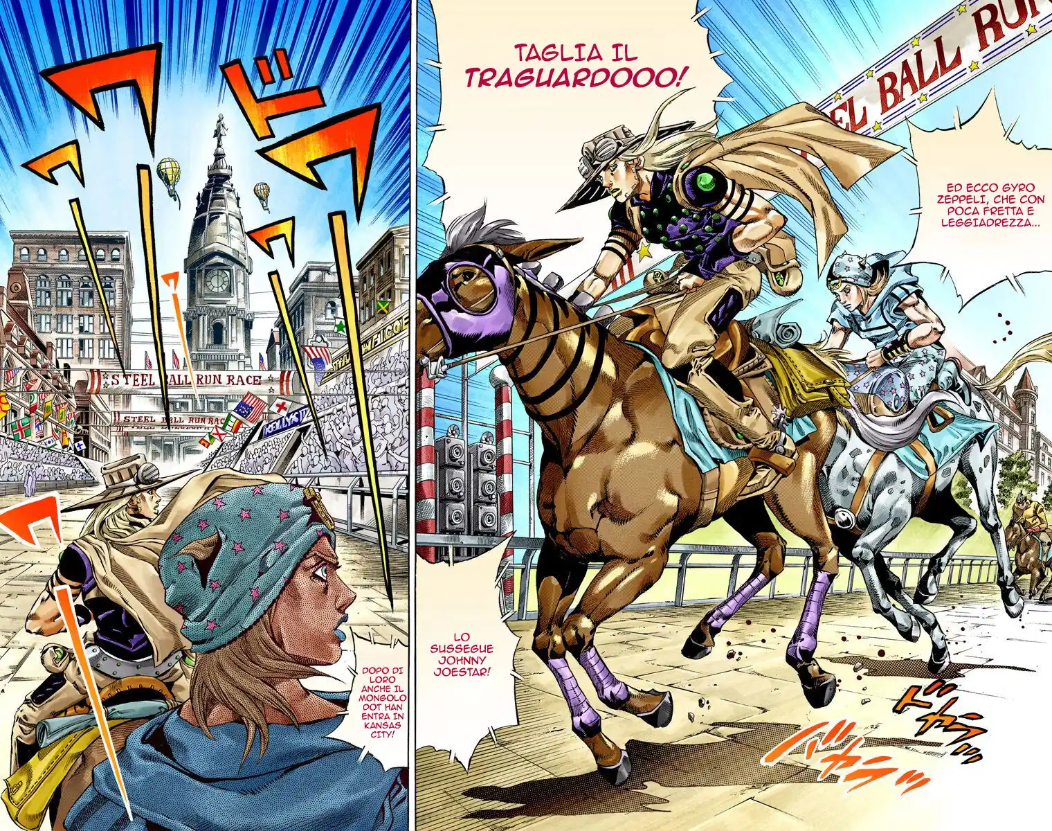 JoJo's Bizarre Adventure Part 7 - Steel Ball Run (Official Colored) Capitolo 40 page 4