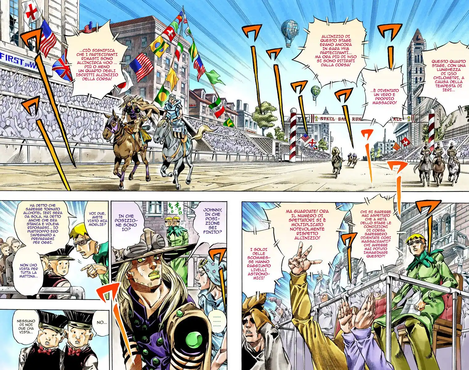 JoJo's Bizarre Adventure Part 7 - Steel Ball Run (Official Colored) Capitolo 40 page 5