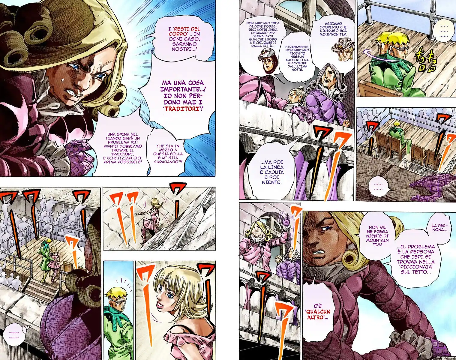 JoJo's Bizarre Adventure Part 7 - Steel Ball Run (Official Colored) Capitolo 40 page 6