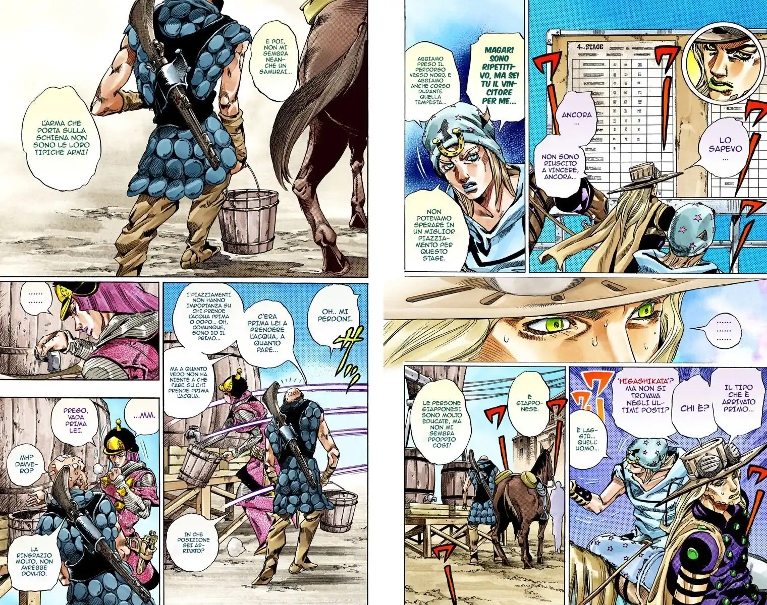 JoJo's Bizarre Adventure Part 7 - Steel Ball Run (Official Colored) Capitolo 40 page 8