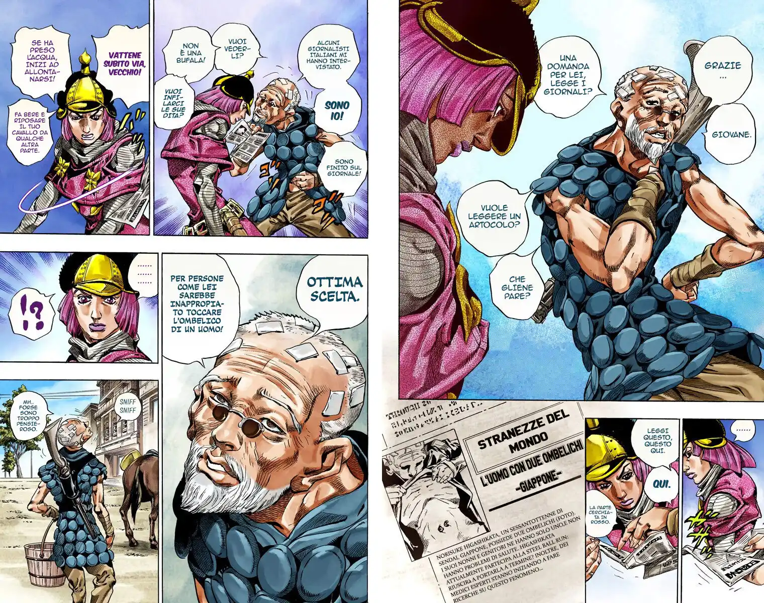 JoJo's Bizarre Adventure Part 7 - Steel Ball Run (Official Colored) Capitolo 40 page 9