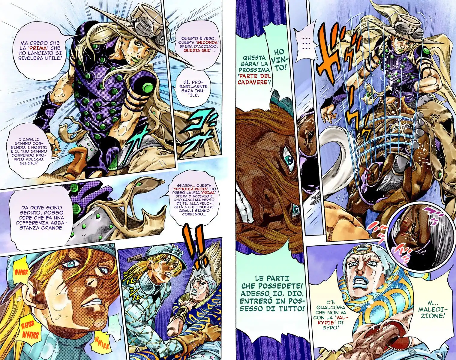 JoJo's Bizarre Adventure Part 7 - Steel Ball Run (Official Colored) Capitolo 39 page 10