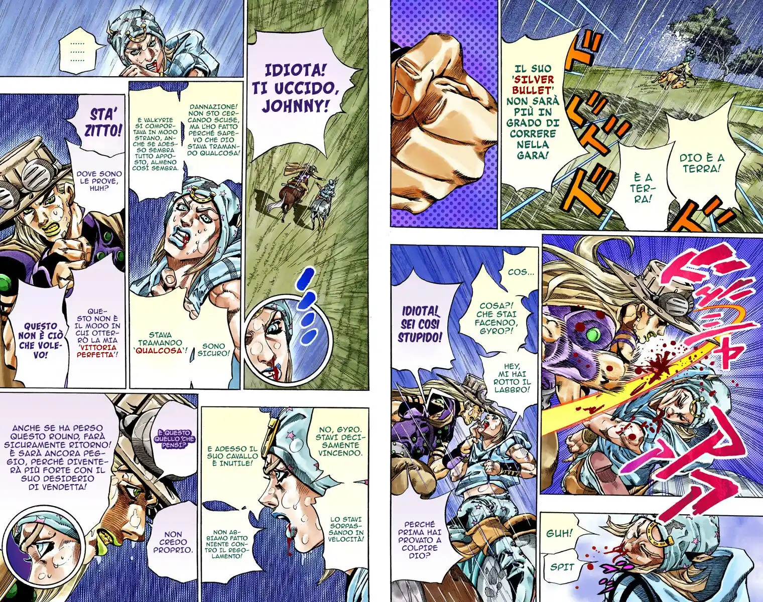 JoJo's Bizarre Adventure Part 7 - Steel Ball Run (Official Colored) Capitolo 39 page 14