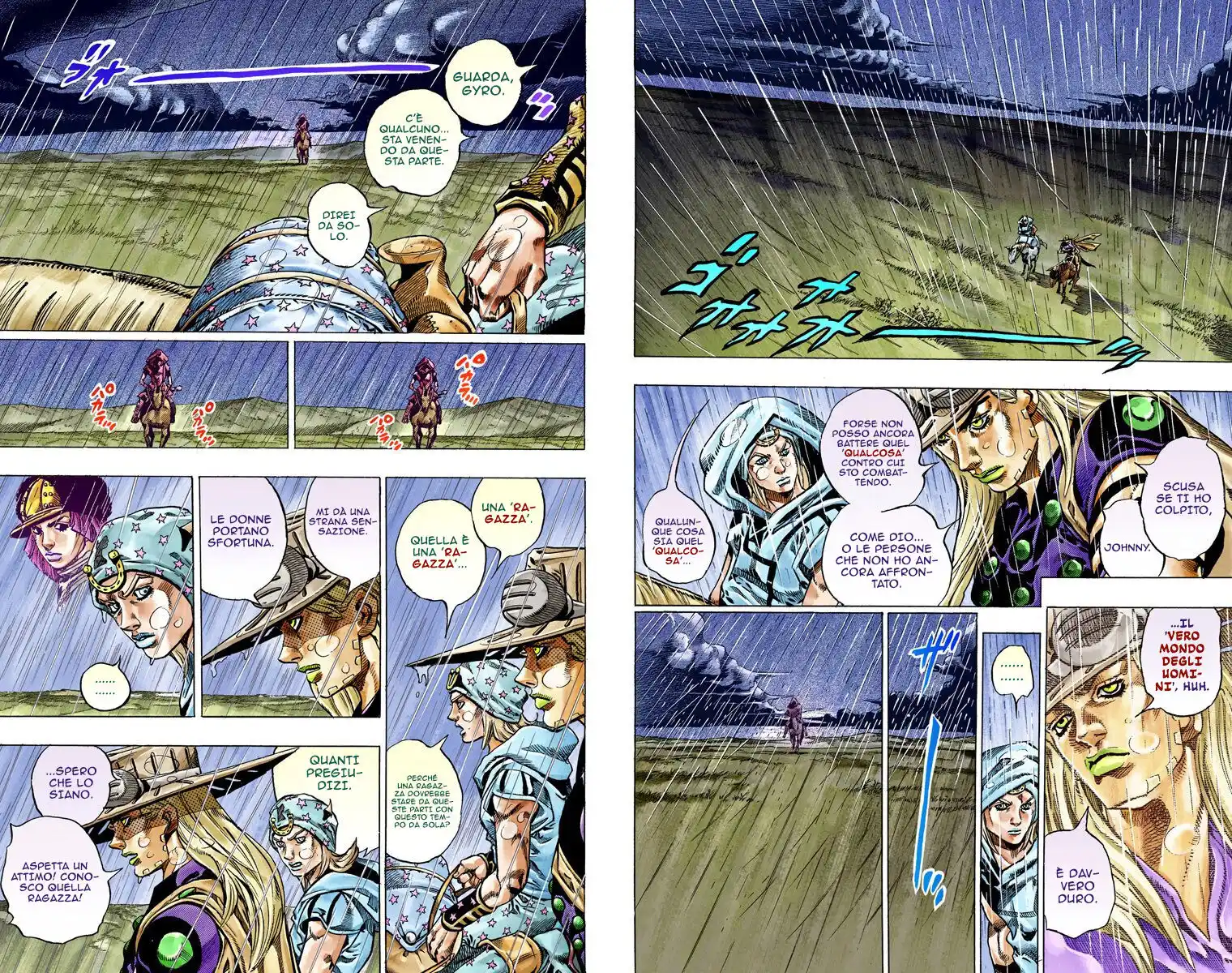 JoJo's Bizarre Adventure Part 7 - Steel Ball Run (Official Colored) Capitolo 39 page 15