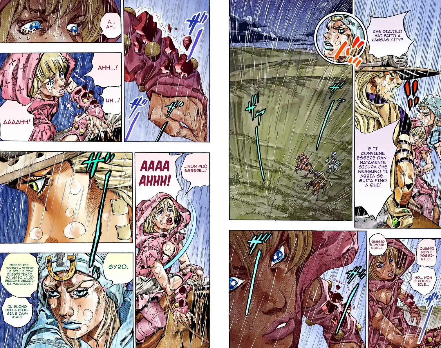 JoJo's Bizarre Adventure Part 7 - Steel Ball Run (Official Colored) Capitolo 39 page 18