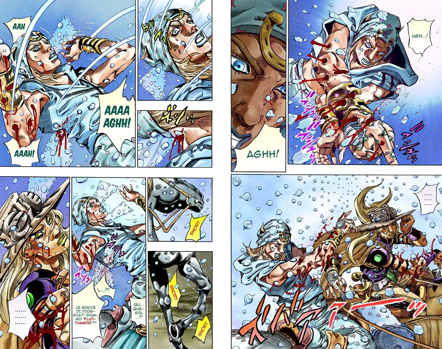 JoJo's Bizarre Adventure Part 7 - Steel Ball Run (Official Colored) Capitolo 39 page 22