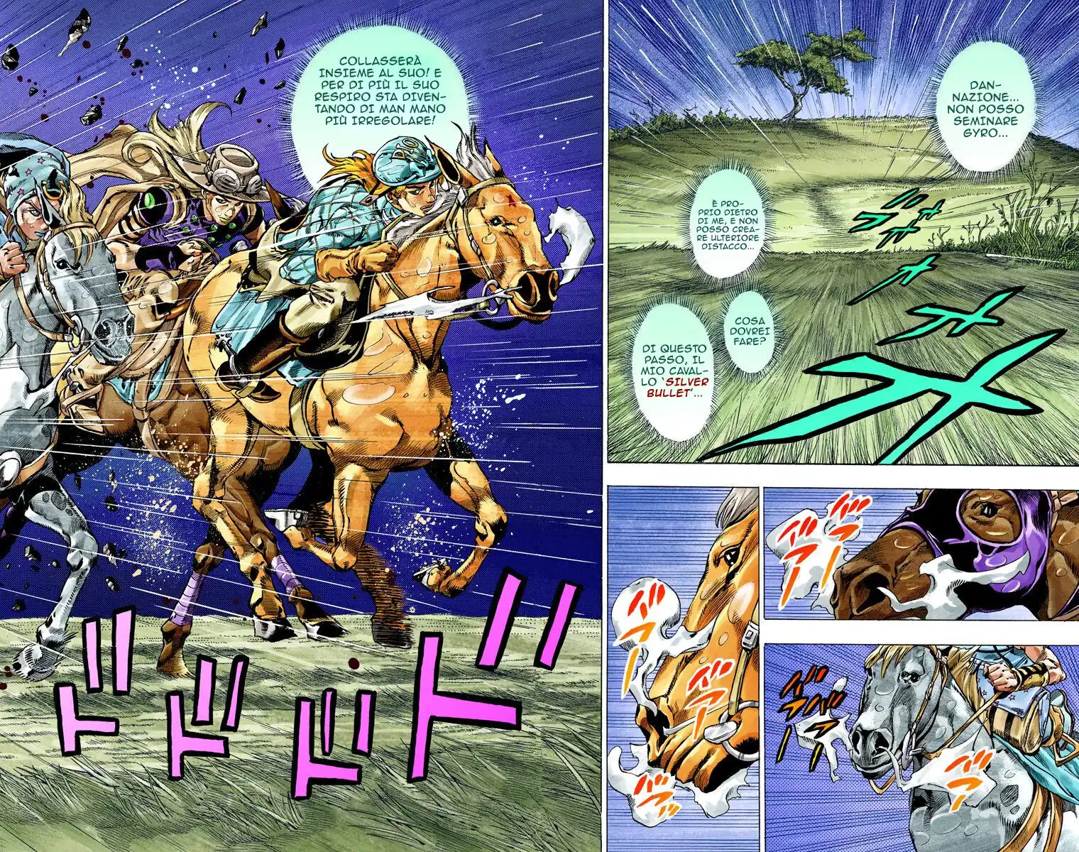 JoJo's Bizarre Adventure Part 7 - Steel Ball Run (Official Colored) Capitolo 39 page 3