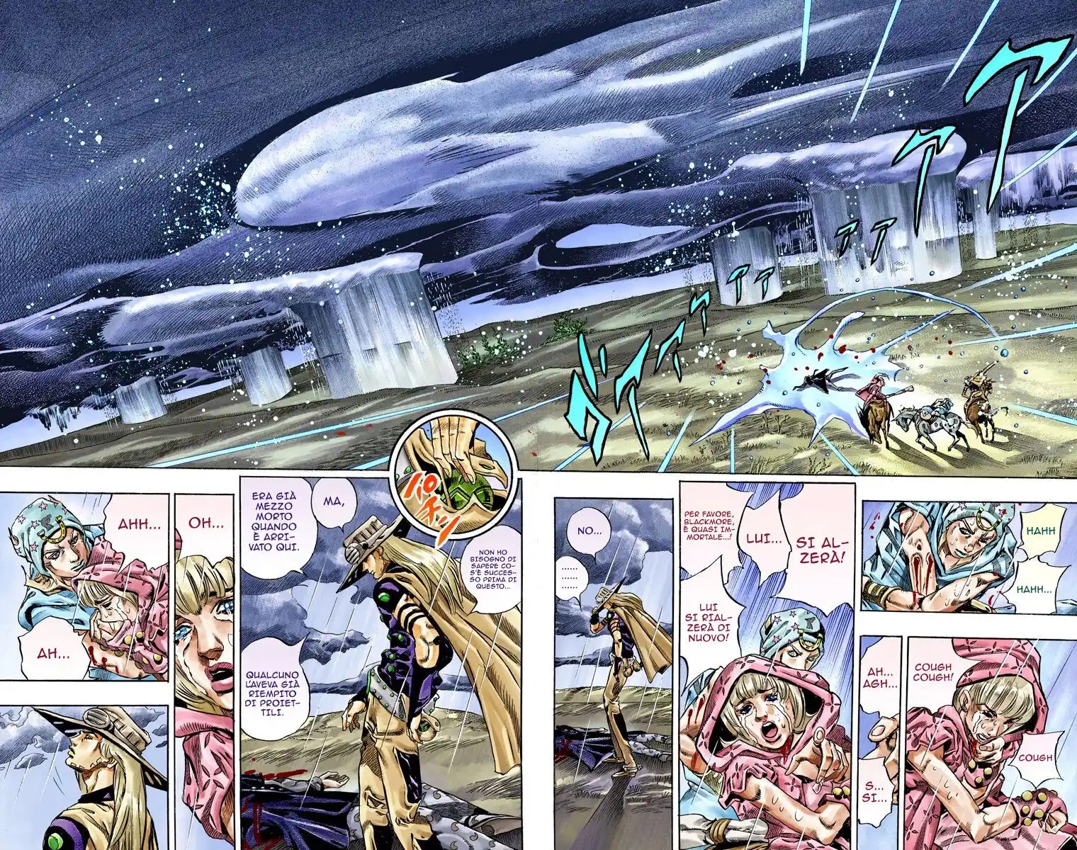 JoJo's Bizarre Adventure Part 7 - Steel Ball Run (Official Colored) Capitolo 39 page 32