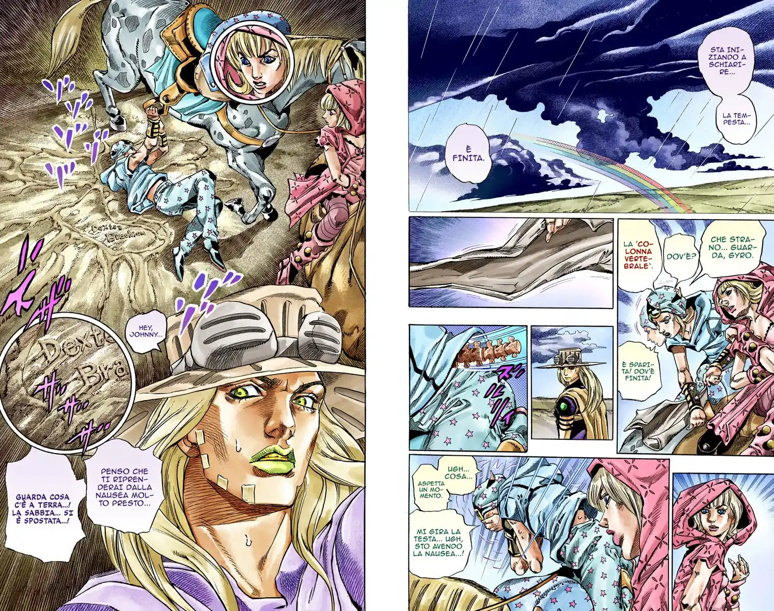 JoJo's Bizarre Adventure Part 7 - Steel Ball Run (Official Colored) Capitolo 39 page 33