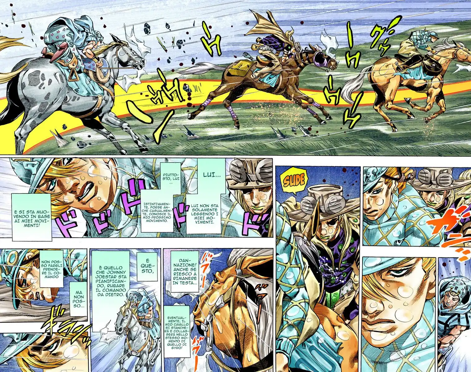 JoJo's Bizarre Adventure Part 7 - Steel Ball Run (Official Colored) Capitolo 39 page 4