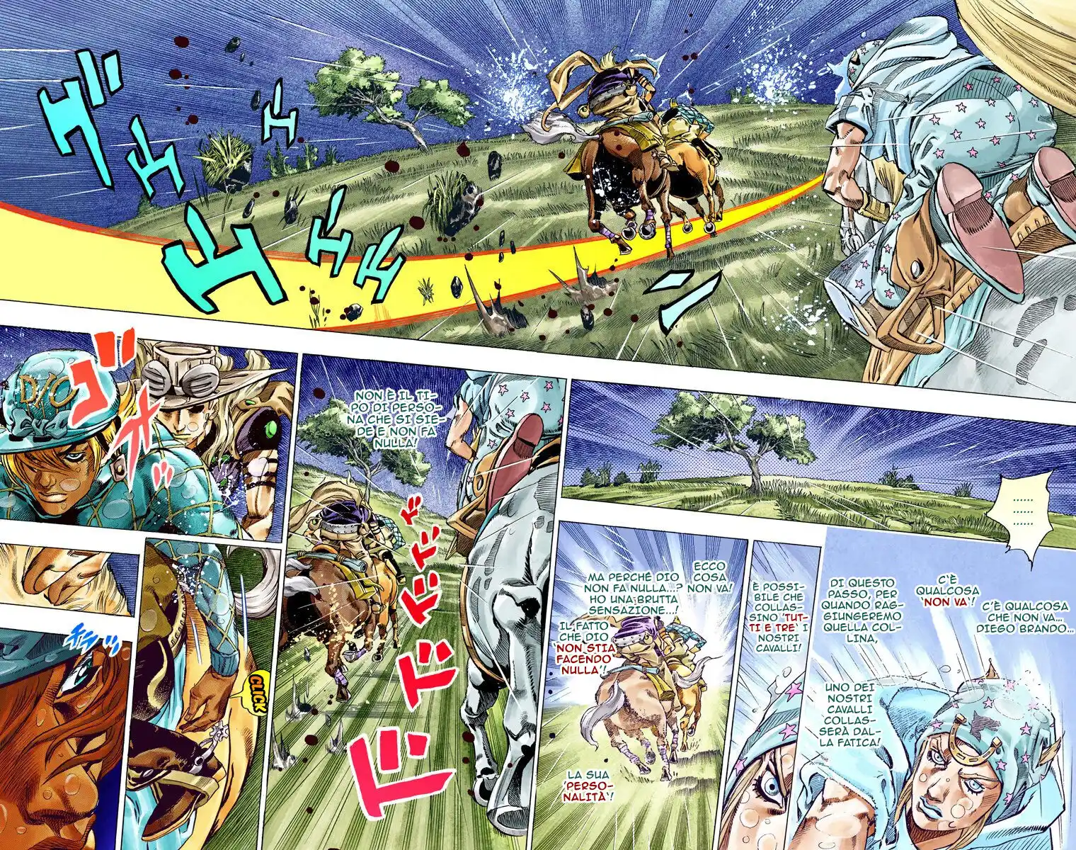 JoJo's Bizarre Adventure Part 7 - Steel Ball Run (Official Colored) Capitolo 39 page 5