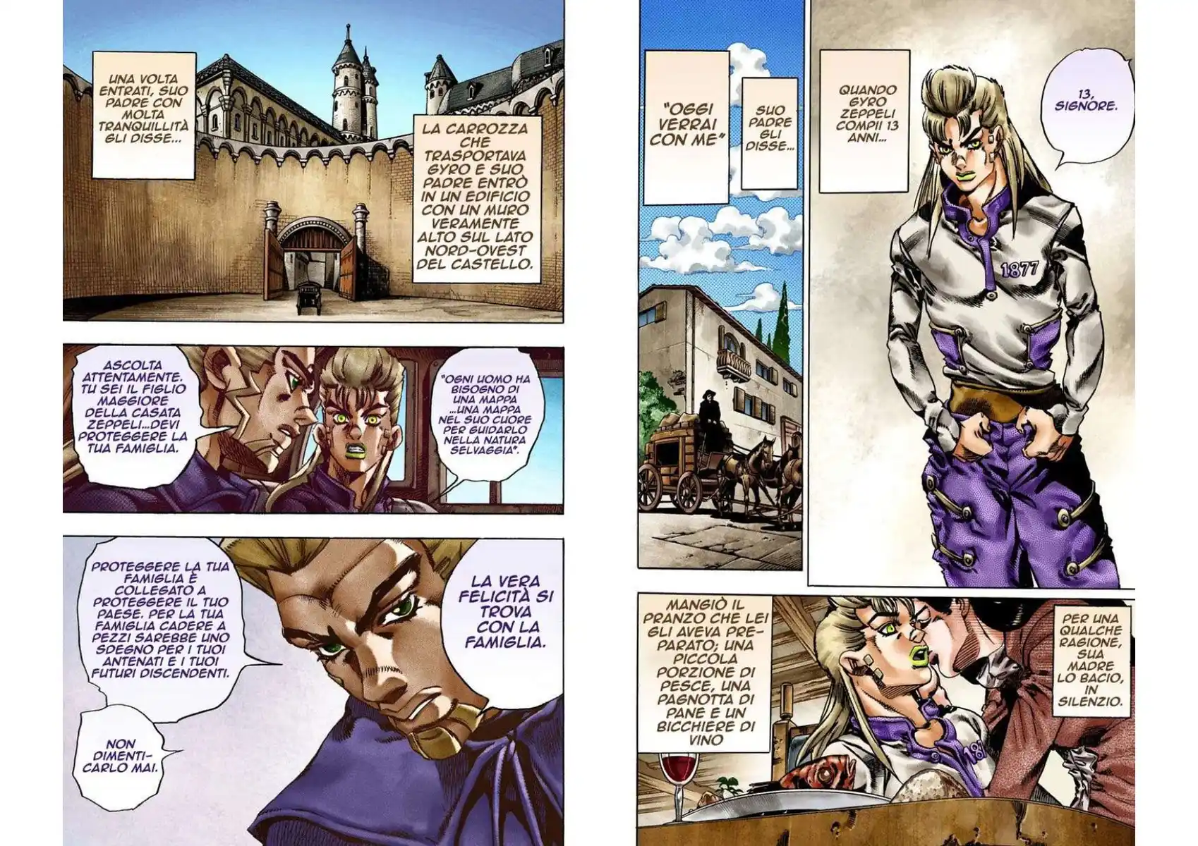 JoJo's Bizarre Adventure Part 7 - Steel Ball Run (Official Colored) Capitolo 20 page 11