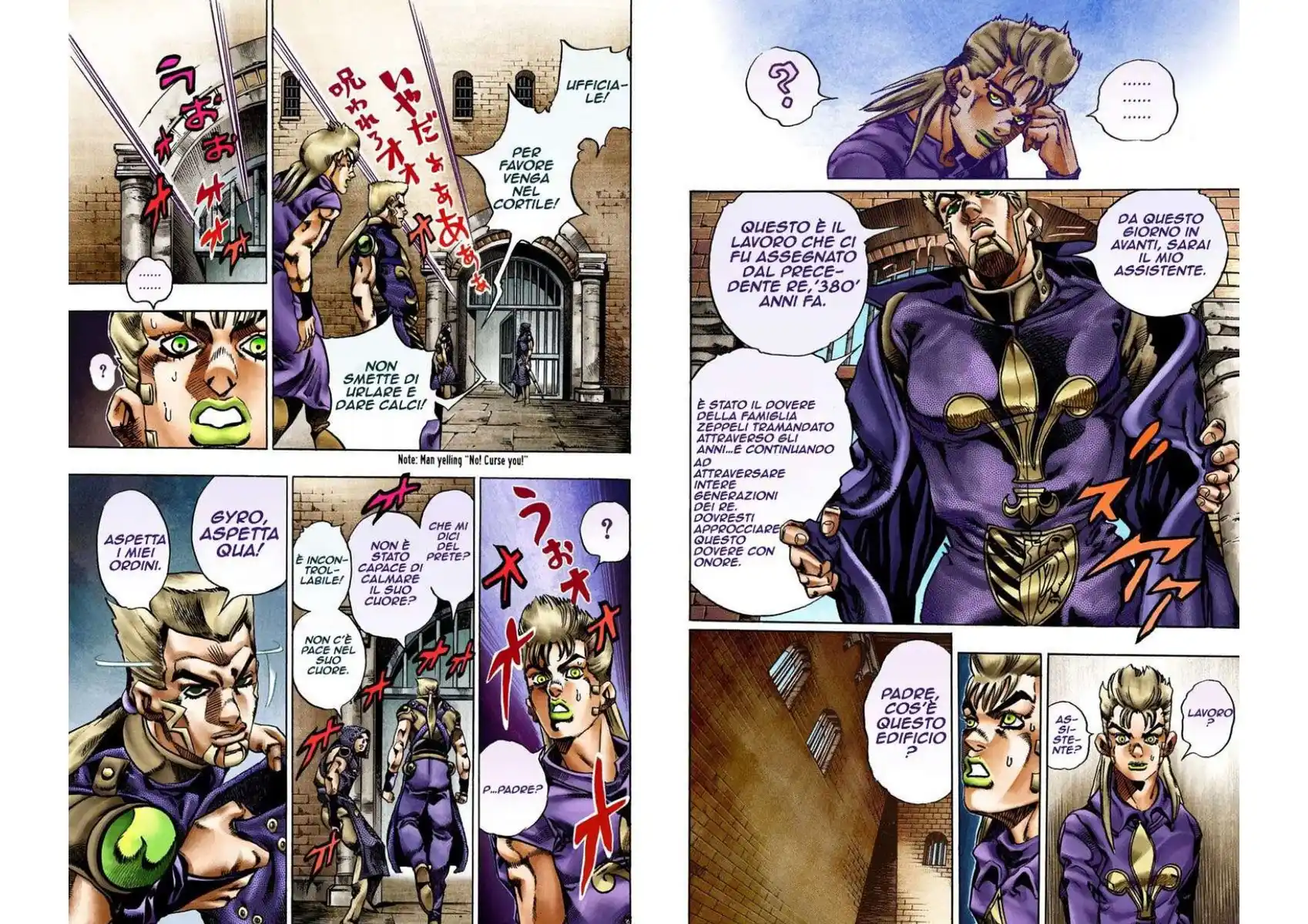 JoJo's Bizarre Adventure Part 7 - Steel Ball Run (Official Colored) Capitolo 20 page 12