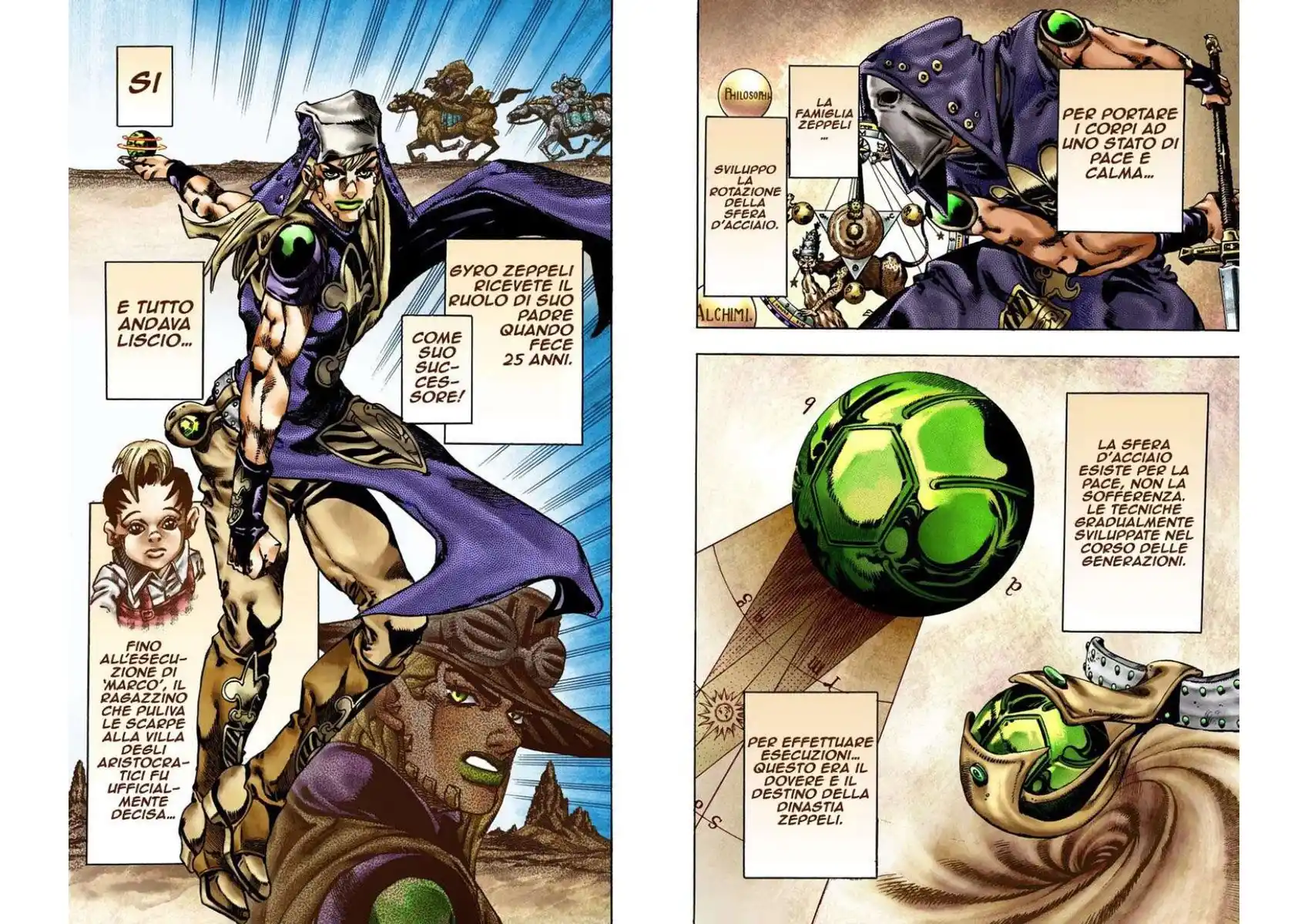 JoJo's Bizarre Adventure Part 7 - Steel Ball Run (Official Colored) Capitolo 20 page 16