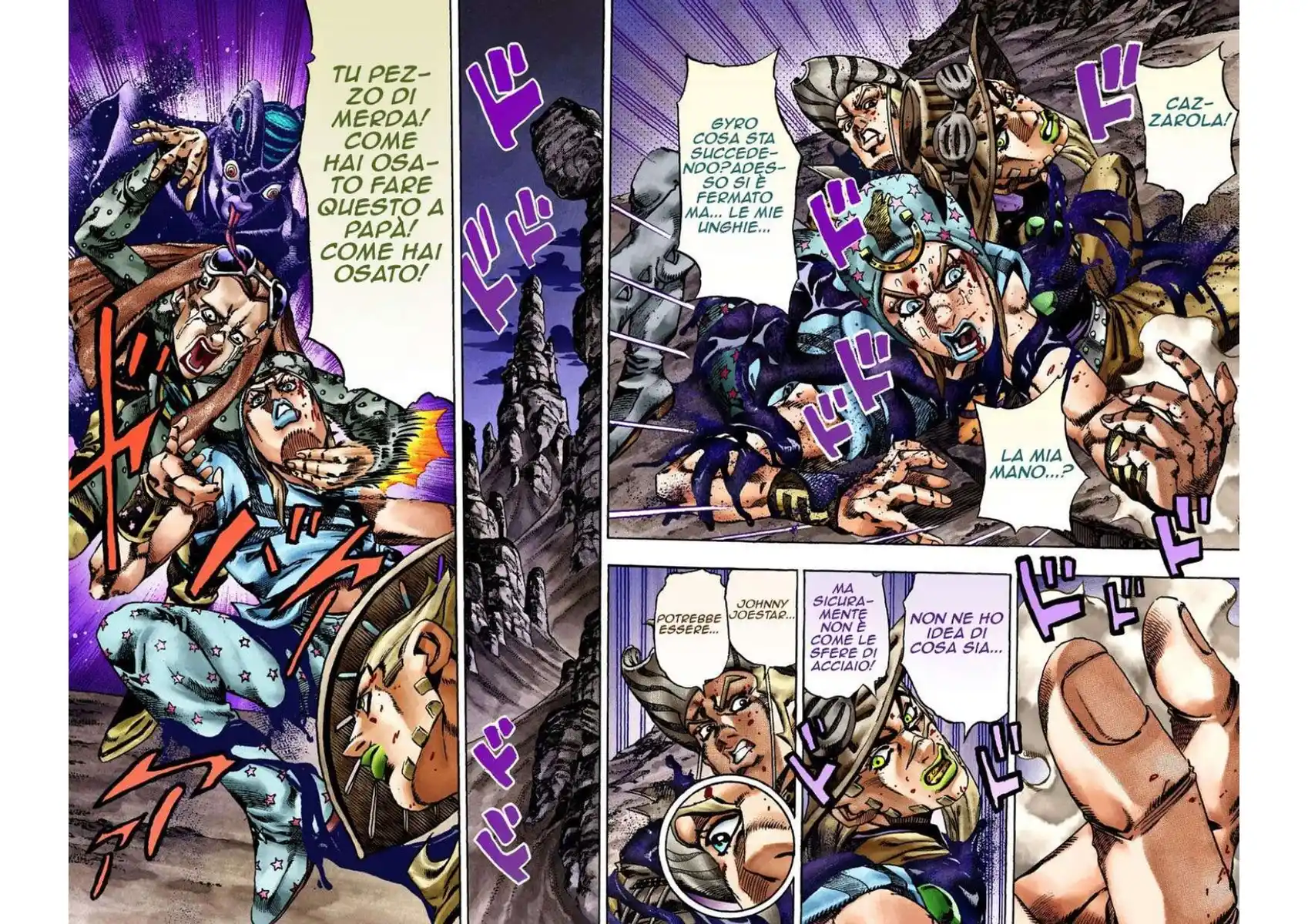 JoJo's Bizarre Adventure Part 7 - Steel Ball Run (Official Colored) Capitolo 20 page 2