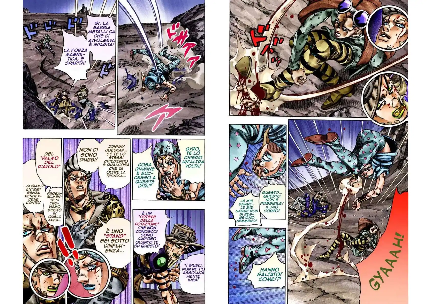 JoJo's Bizarre Adventure Part 7 - Steel Ball Run (Official Colored) Capitolo 20 page 4