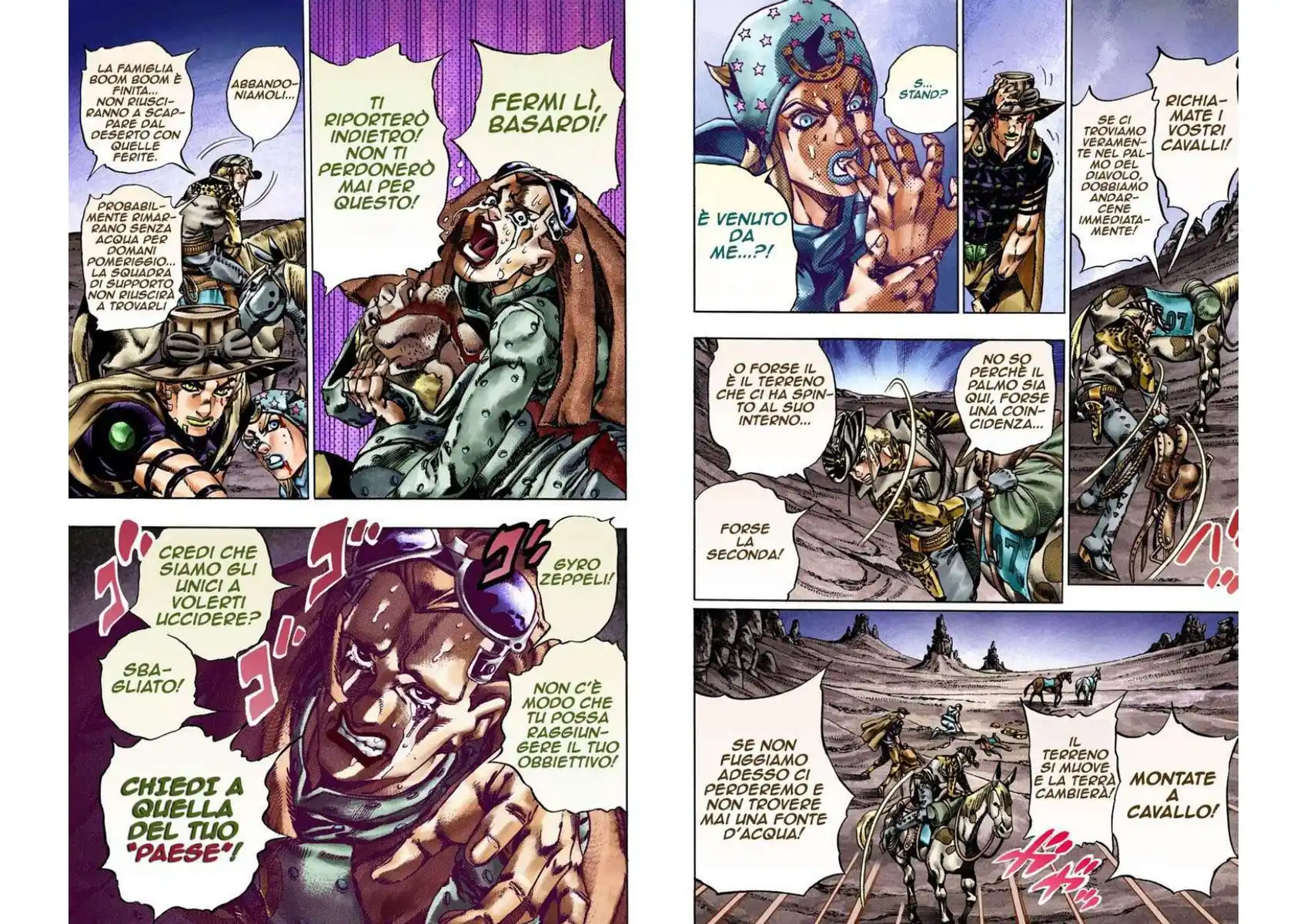 JoJo's Bizarre Adventure Part 7 - Steel Ball Run (Official Colored) Capitolo 20 page 5