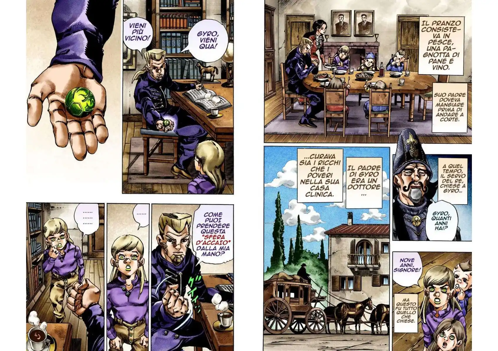 JoJo's Bizarre Adventure Part 7 - Steel Ball Run (Official Colored) Capitolo 20 page 9