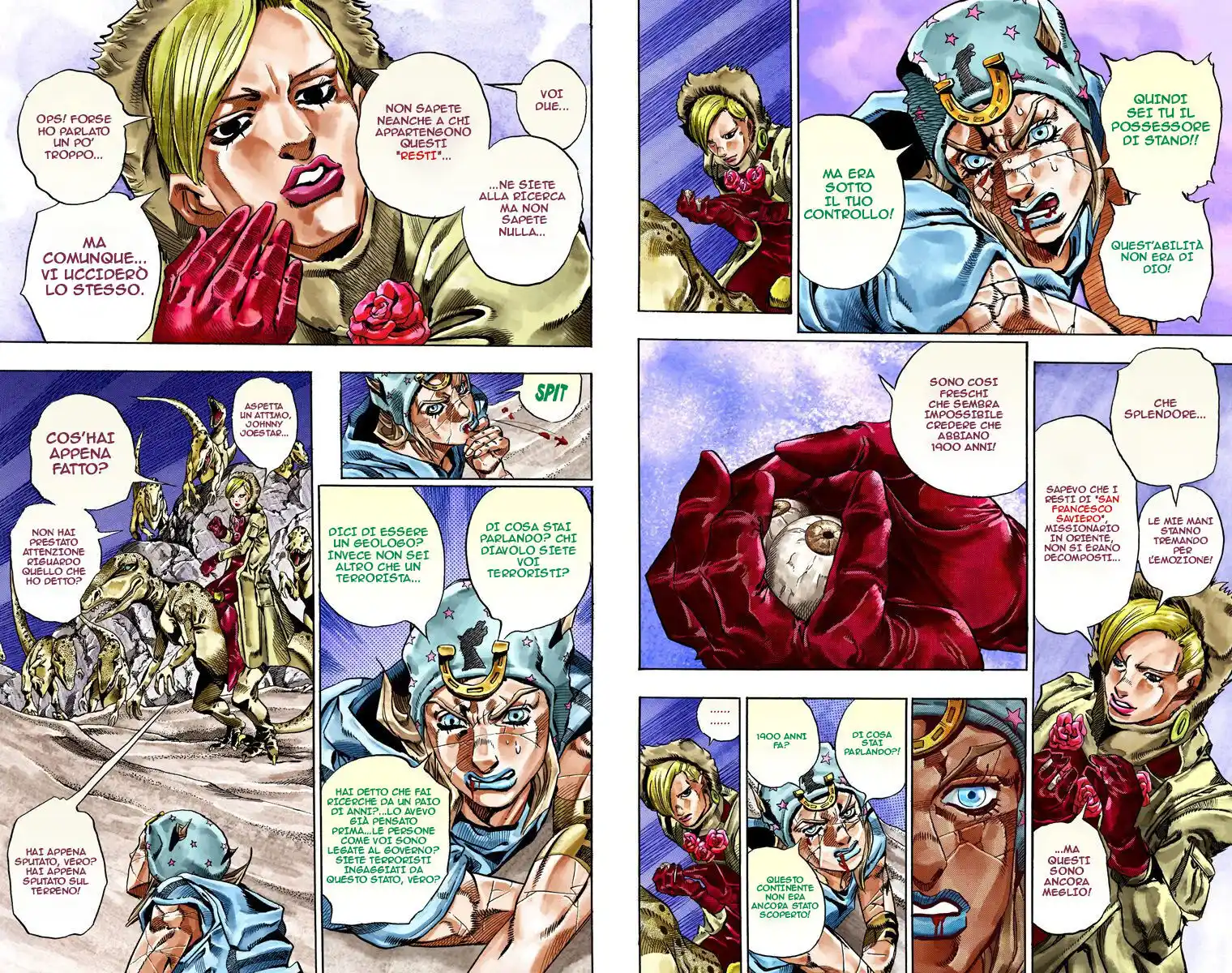 JoJo's Bizarre Adventure Part 7 - Steel Ball Run (Official Colored) Capitolo 31 page 10