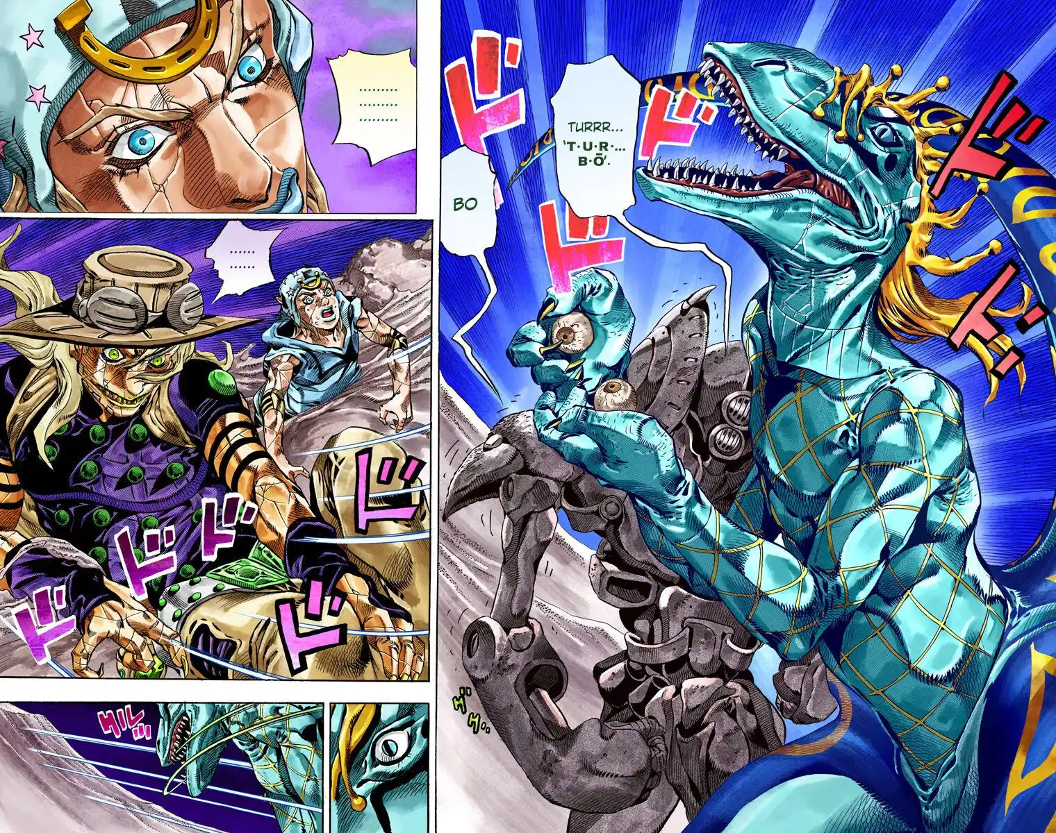 JoJo's Bizarre Adventure Part 7 - Steel Ball Run (Official Colored) Capitolo 31 page 4