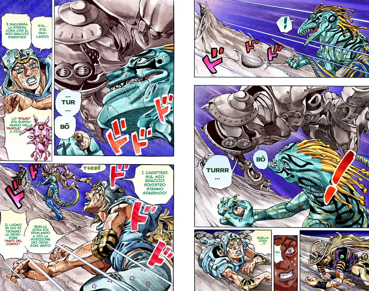 JoJo's Bizarre Adventure Part 7 - Steel Ball Run (Official Colored) Capitolo 31 page 5