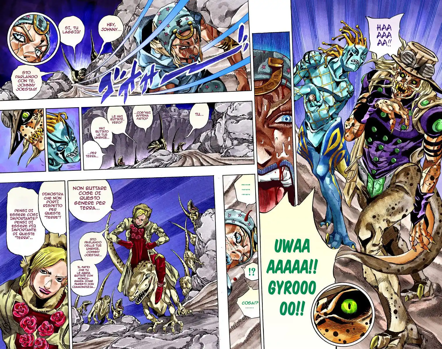 JoJo's Bizarre Adventure Part 7 - Steel Ball Run (Official Colored) Capitolo 31 page 8