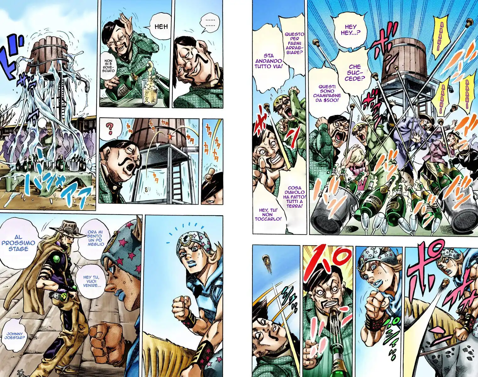 JoJo's Bizarre Adventure Part 7 - Steel Ball Run (Official Colored) Capitolo 12 page 12