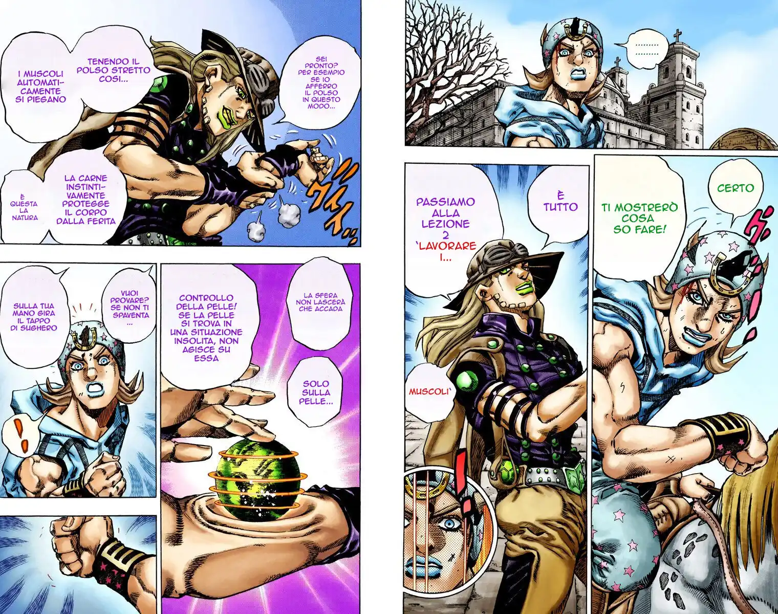 JoJo's Bizarre Adventure Part 7 - Steel Ball Run (Official Colored) Capitolo 12 page 13