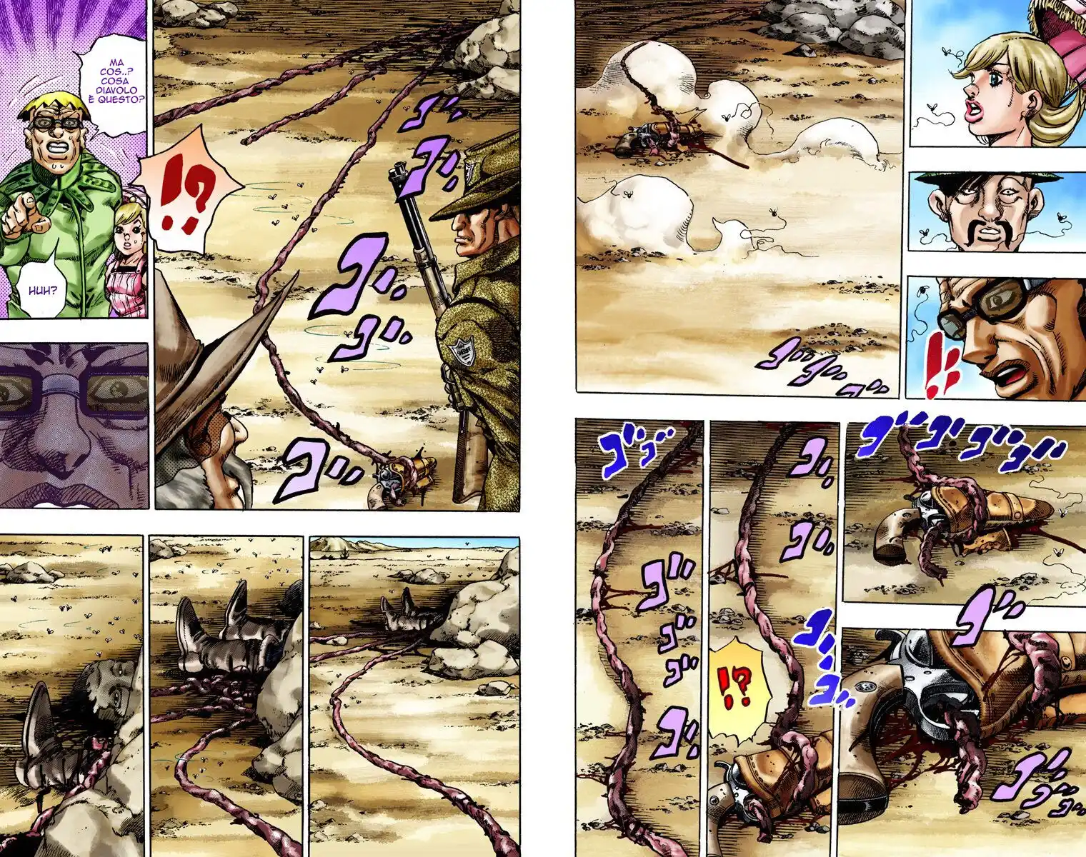 JoJo's Bizarre Adventure Part 7 - Steel Ball Run (Official Colored) Capitolo 12 page 17