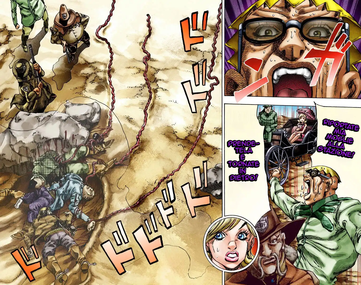 JoJo's Bizarre Adventure Part 7 - Steel Ball Run (Official Colored) Capitolo 12 page 18