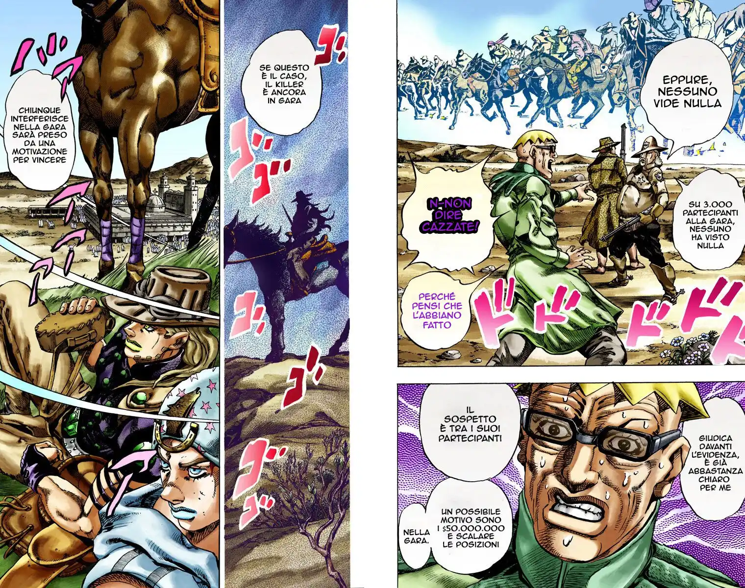 JoJo's Bizarre Adventure Part 7 - Steel Ball Run (Official Colored) Capitolo 12 page 20