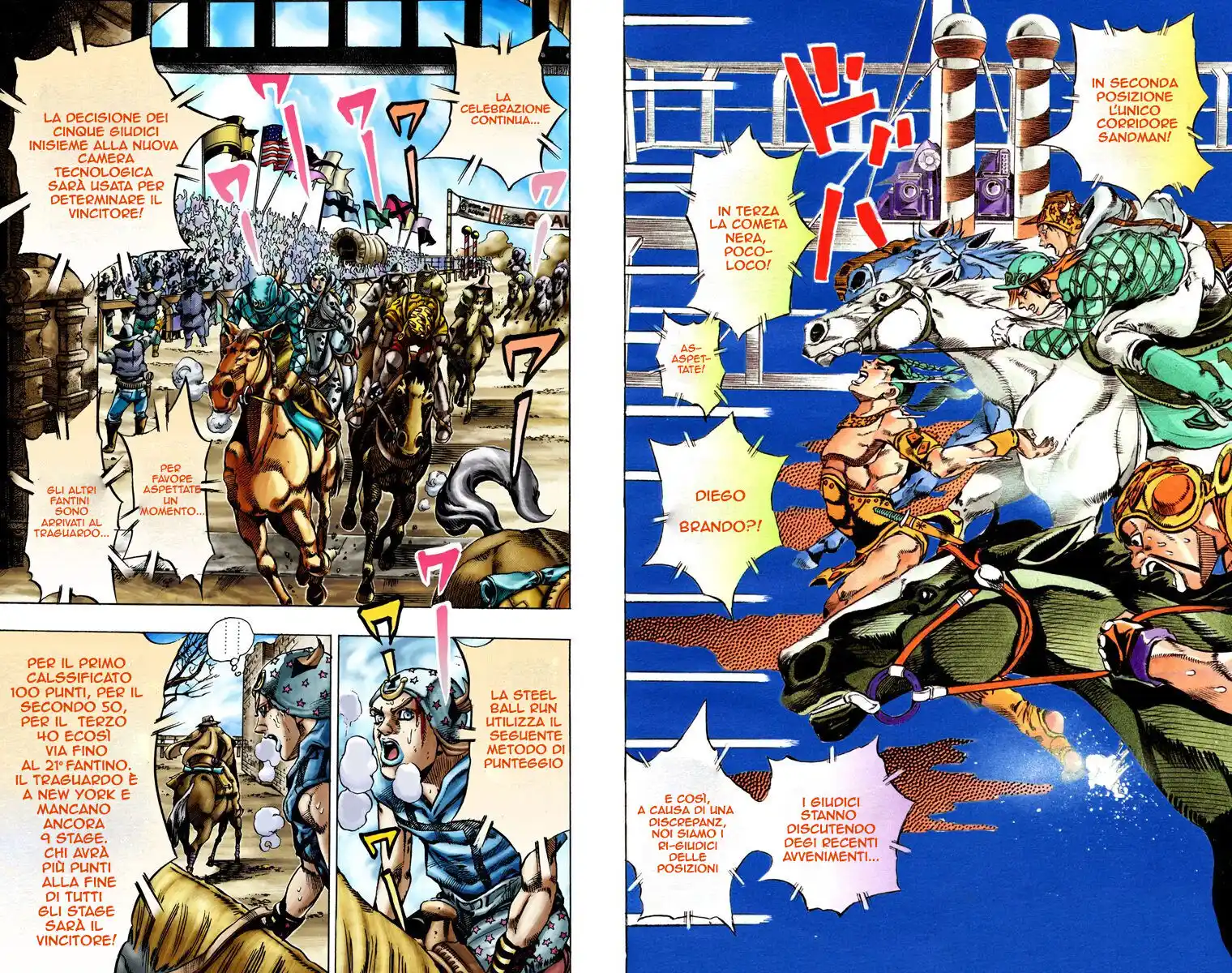 JoJo's Bizarre Adventure Part 7 - Steel Ball Run (Official Colored) Capitolo 12 page 4