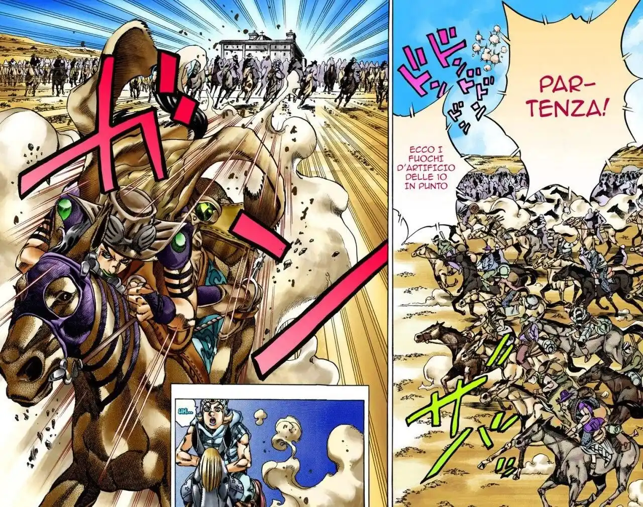 JoJo's Bizarre Adventure Part 7 - Steel Ball Run (Official Colored) Capitolo 13 page 13