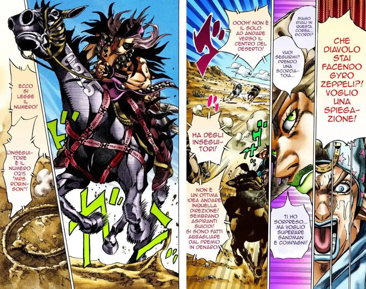 JoJo's Bizarre Adventure Part 7 - Steel Ball Run (Official Colored) Capitolo 13 page 16