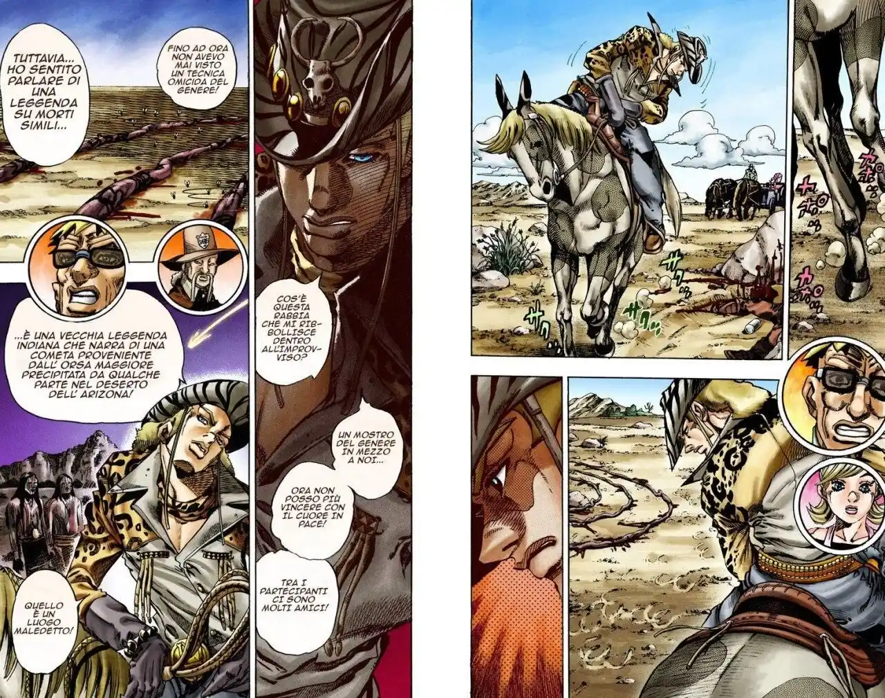 JoJo's Bizarre Adventure Part 7 - Steel Ball Run (Official Colored) Capitolo 13 page 5