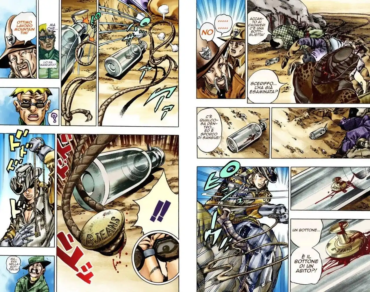 JoJo's Bizarre Adventure Part 7 - Steel Ball Run (Official Colored) Capitolo 13 page 7