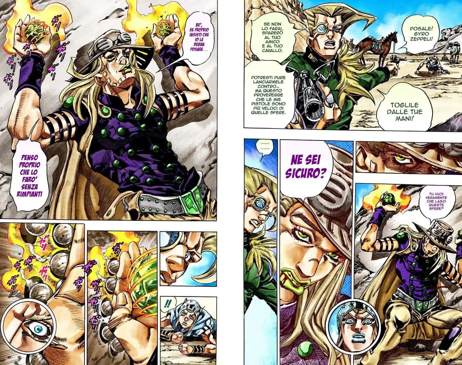 JoJo's Bizarre Adventure Part 7 - Steel Ball Run (Official Colored) Capitolo 25 page 10