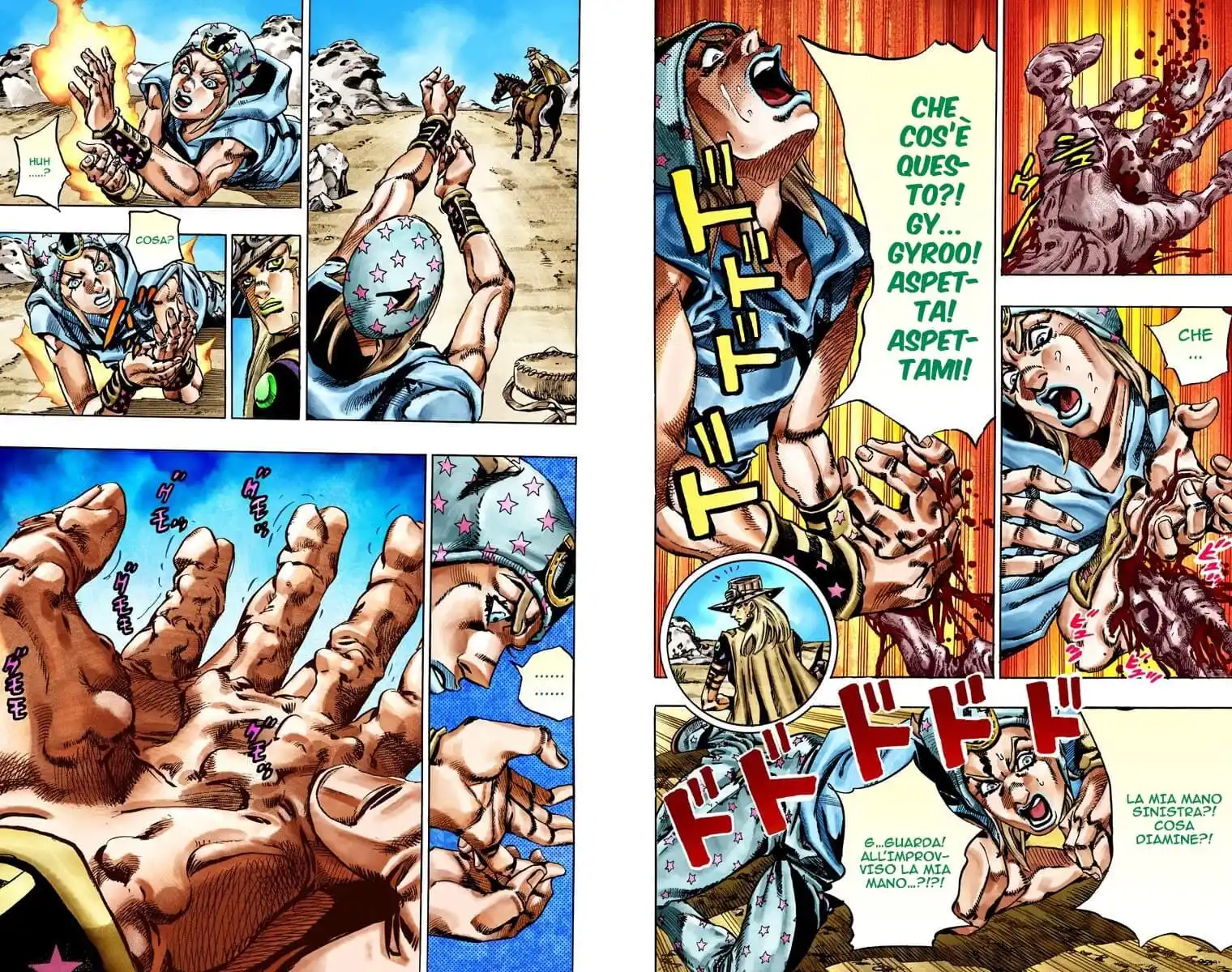 JoJo's Bizarre Adventure Part 7 - Steel Ball Run (Official Colored) Capitolo 25 page 14