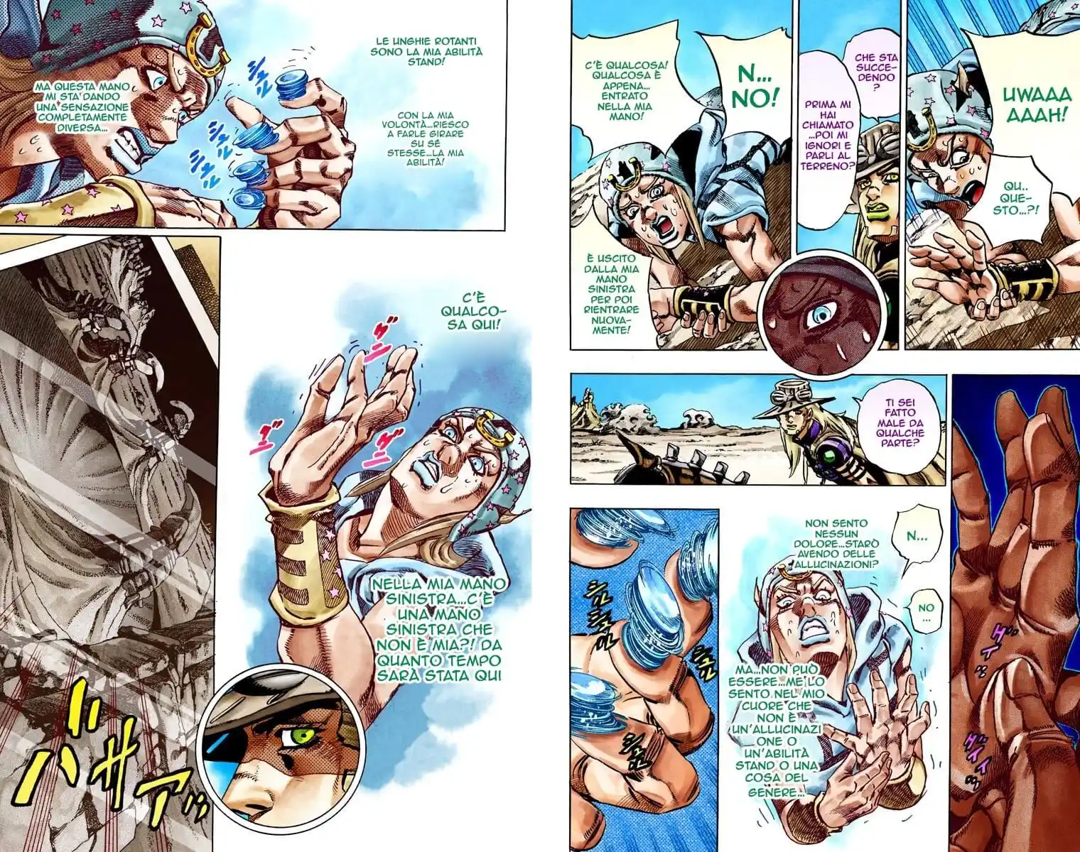 JoJo's Bizarre Adventure Part 7 - Steel Ball Run (Official Colored) Capitolo 25 page 15