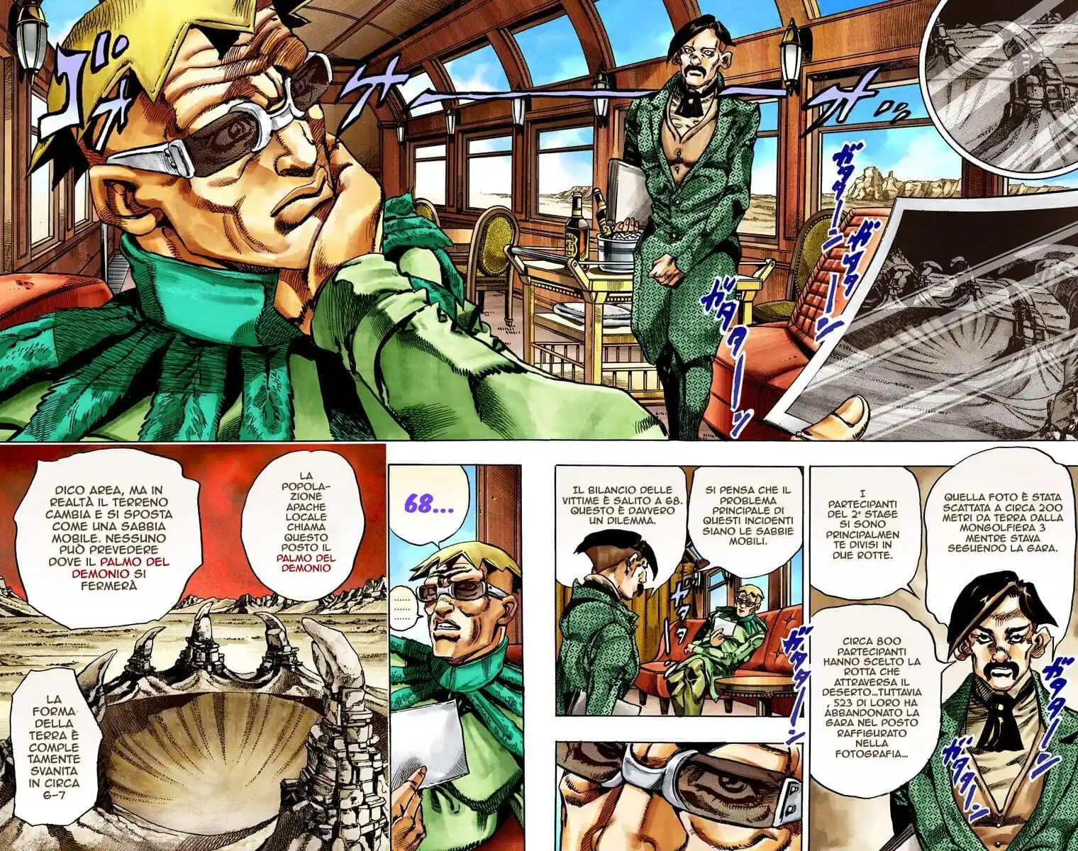 JoJo's Bizarre Adventure Part 7 - Steel Ball Run (Official Colored) Capitolo 25 page 16